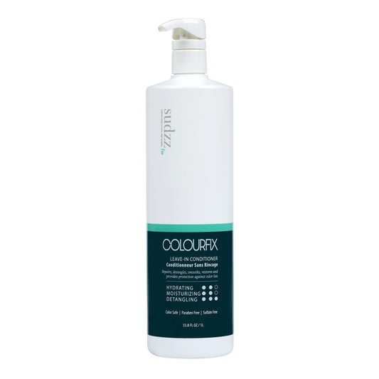 Lavender SUDZZFX ColourFix³ Leave-In Conditioner - Nourishing Conditioner for Grow Hair Care, & Color-Treated Hair - Deep Conditioner for Dry Damaged Hair - Repair and Defend Hydrating Conditioner, 33.8 Fl Oz