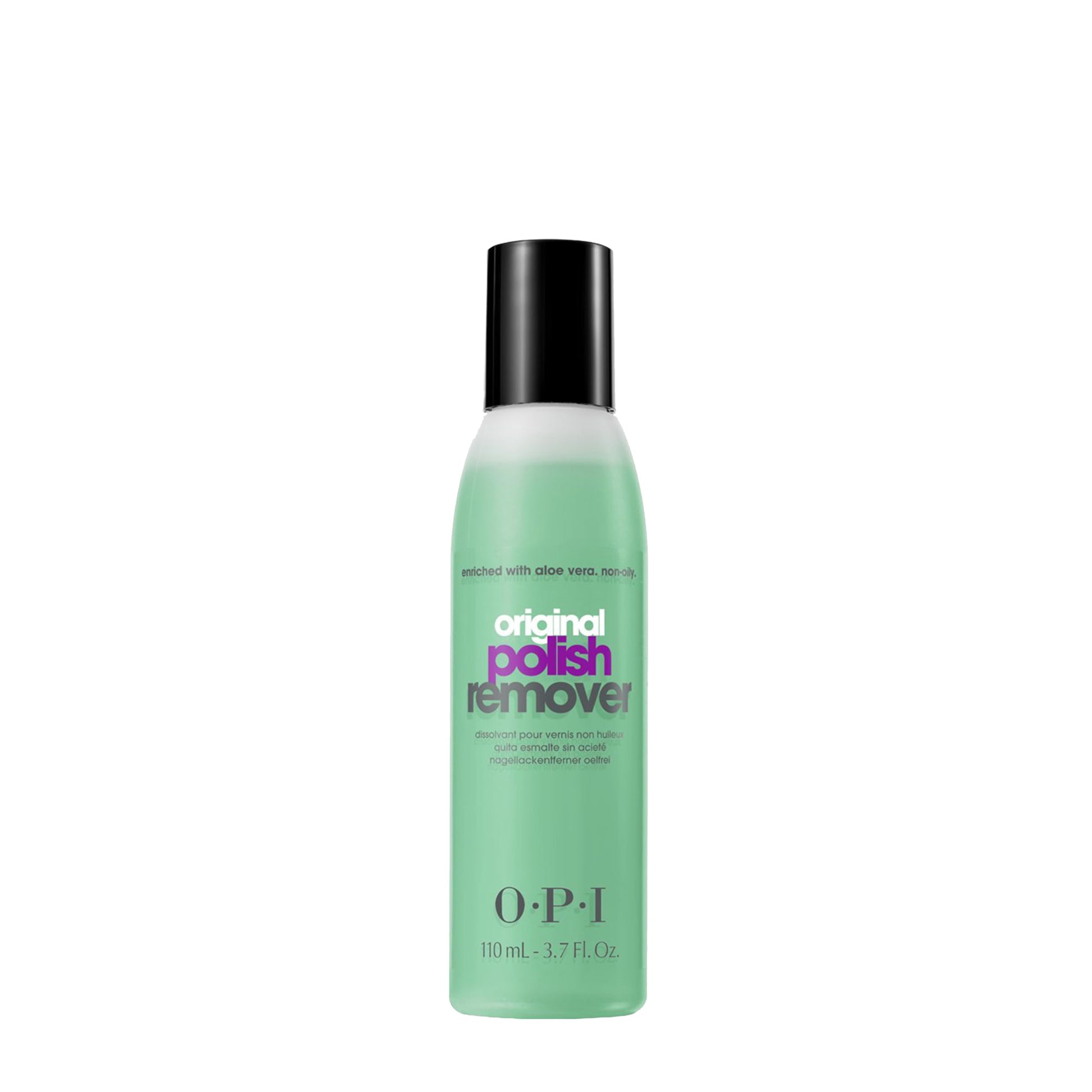 Dark Sea Green OPI Original Polish Remover | Mild Acetone Nail-Polish Remover | Gentle & Enriched with Aloe Vera | Non-Oily | 3.7 fl oz