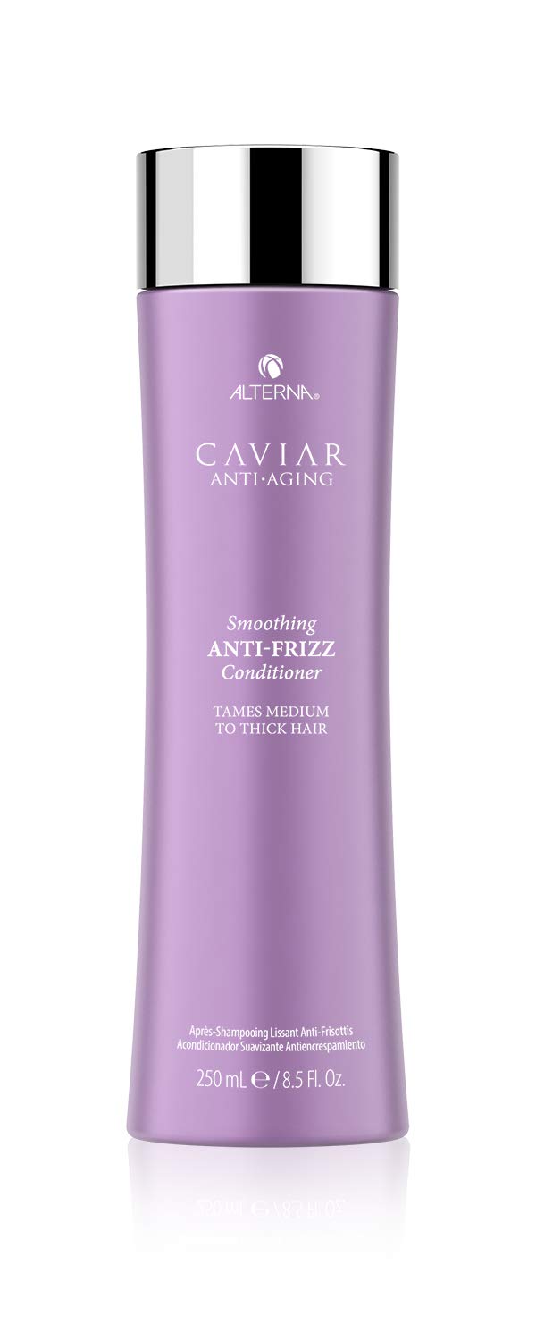 White Smoke Alterna Haircare CAVIAR Anti-Aging Smoothing Anti-Frizz Conditioner 8.5 Fl Oz| For Medium, Thick Hair | Smooths Hair, Tames Frizz | Sulfate Free