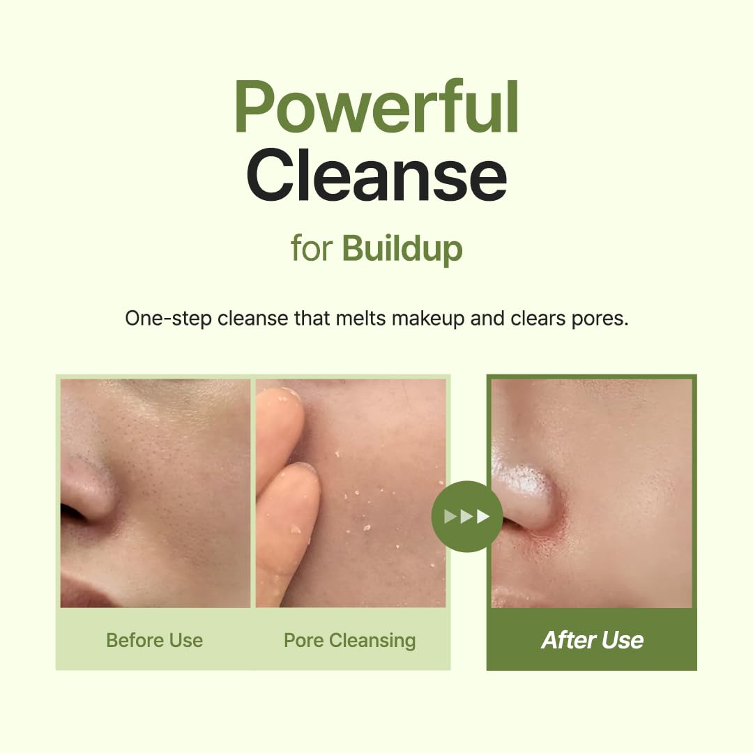 Seashell PURITO From Green Cleansing Oil, Fragrance-Free Makeup Remover for Face & Eyes, Gentle Vegan Oil Cleanser for Sunscreen & Waterproof Makeup, Cruelty-Free Korean Skin Care, 6.76 fl.oz / 200ml