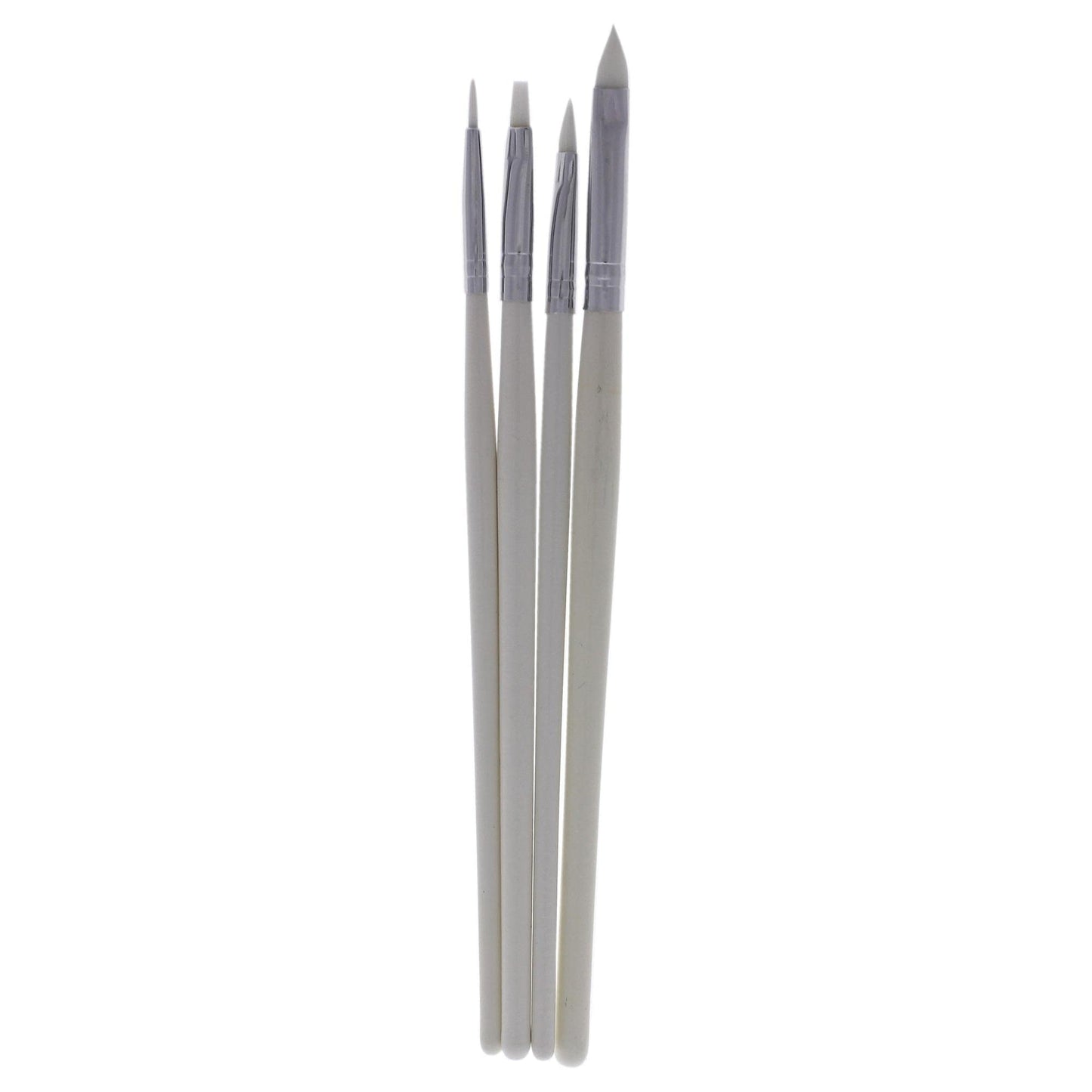 White Smoke Cuccio Nylon Nail Gel Brush Set - 1222 1 Pc