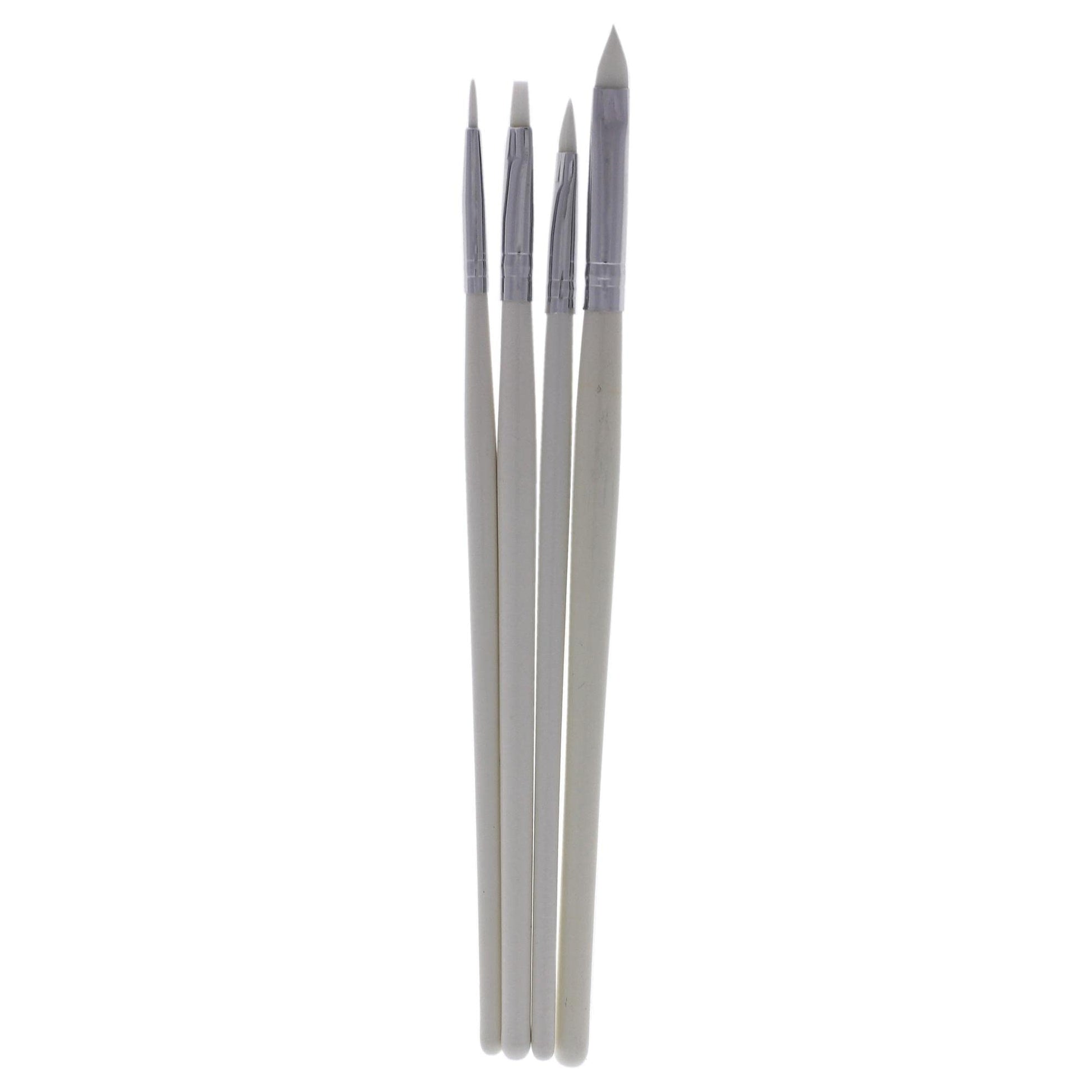 White Smoke Cuccio Nylon Nail Gel Brush Set - 1222 1 Pc