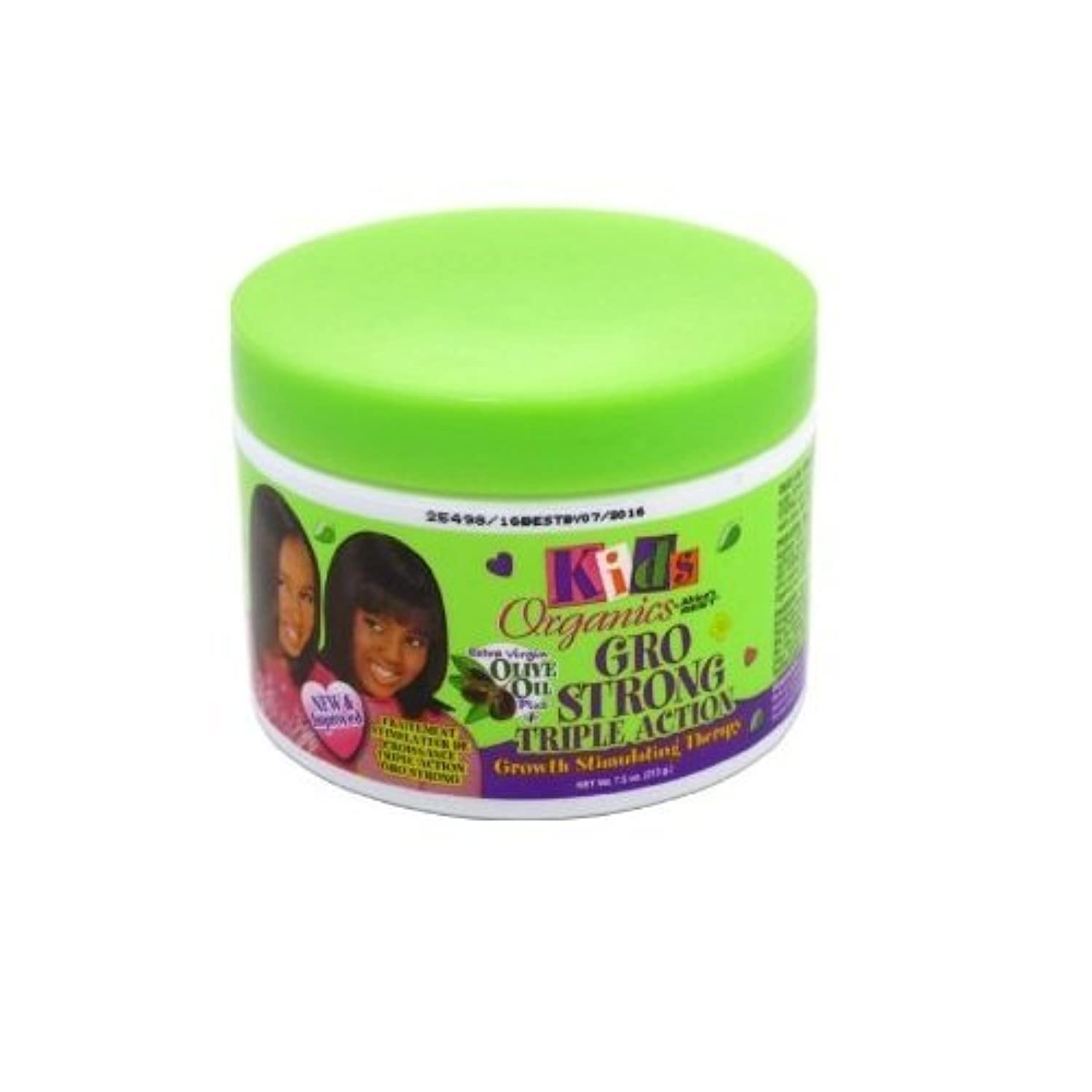White Smoke AFRICAS BEST KIDS ORG. GRO STRONG THERAPY 7.5 oz. JAR by Africa's Best