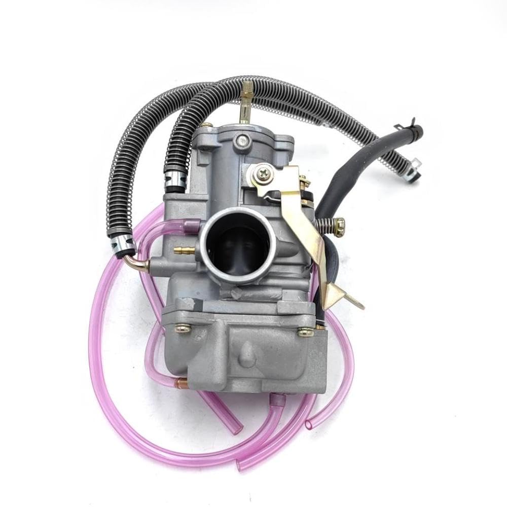 White Smoke DEFYAN Carburetor 30mm Fits TM30 TMX Compatible with Lanza DT230 DT200WR DT200S RZ250 RZ350 Flat Slide Smoothbore