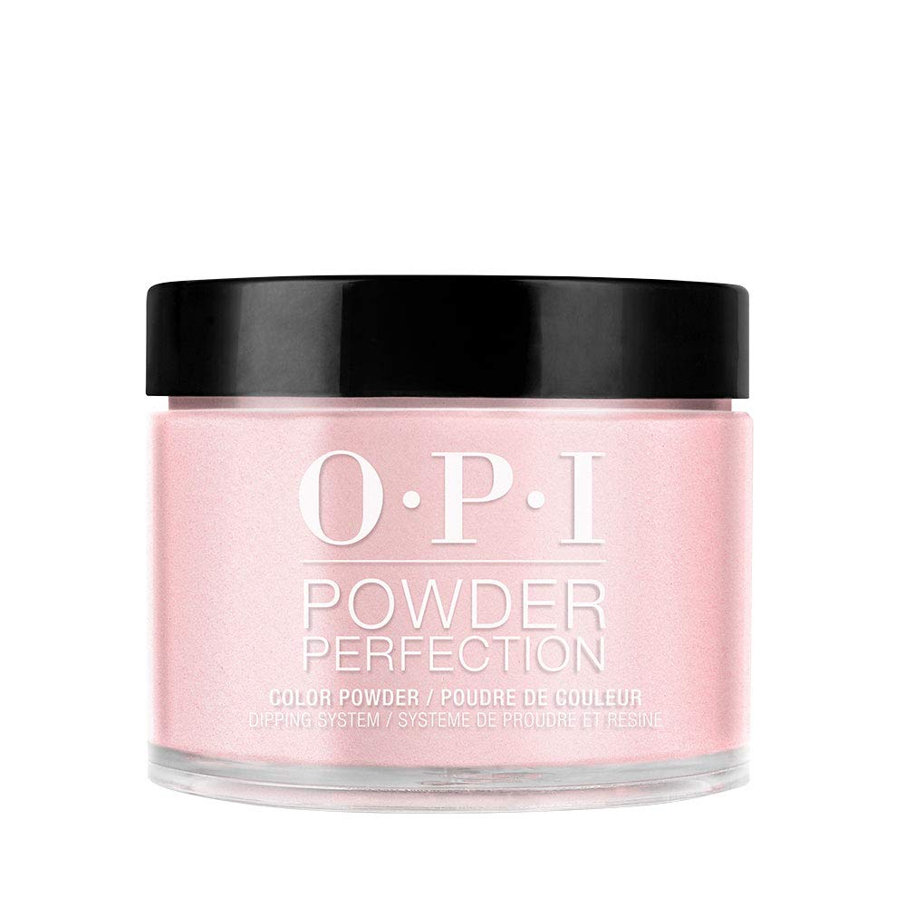 Misty Rose OPI Powder Perfection Bubble Bath | Sheer Nude Pink Crème Nail Dipping Powder | Acrylic Alternative | 1.5 oz