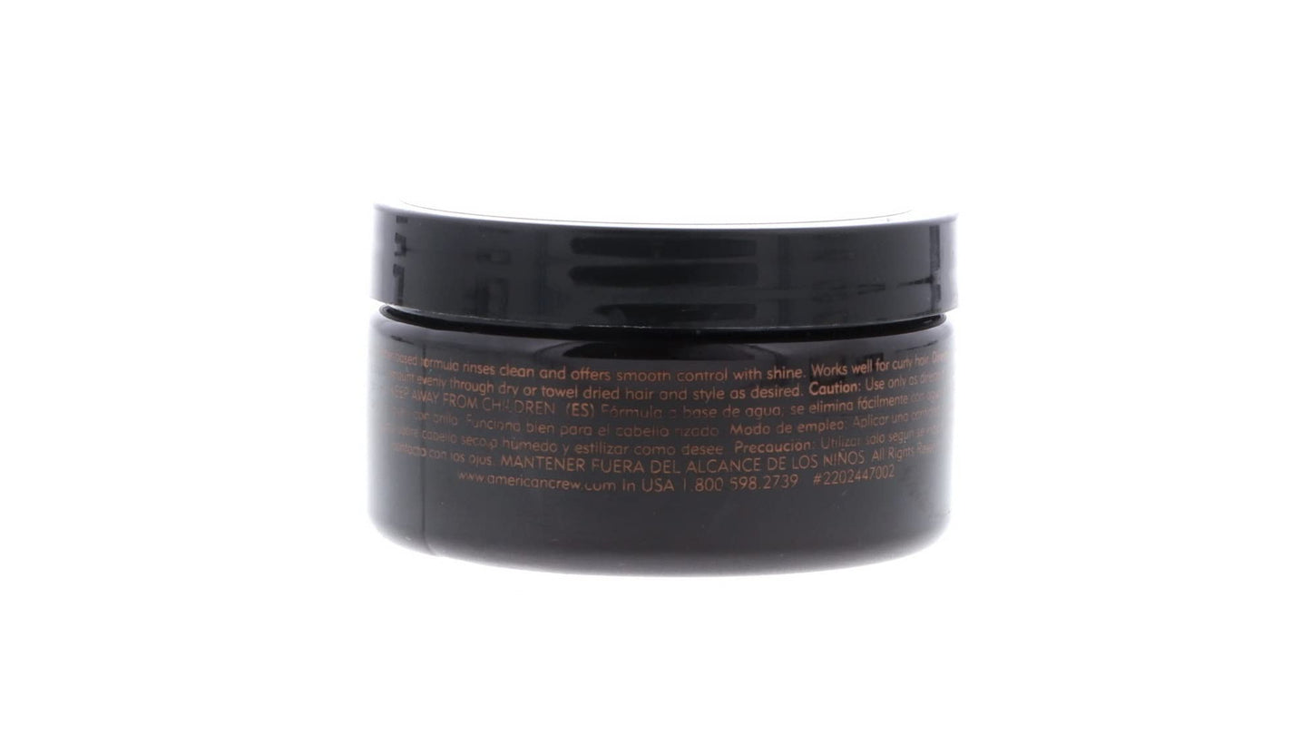 Dark Slate Gray American Crew Pomade, 3.0-Ounce Jar, Packaging May Vary (Pack of 2)