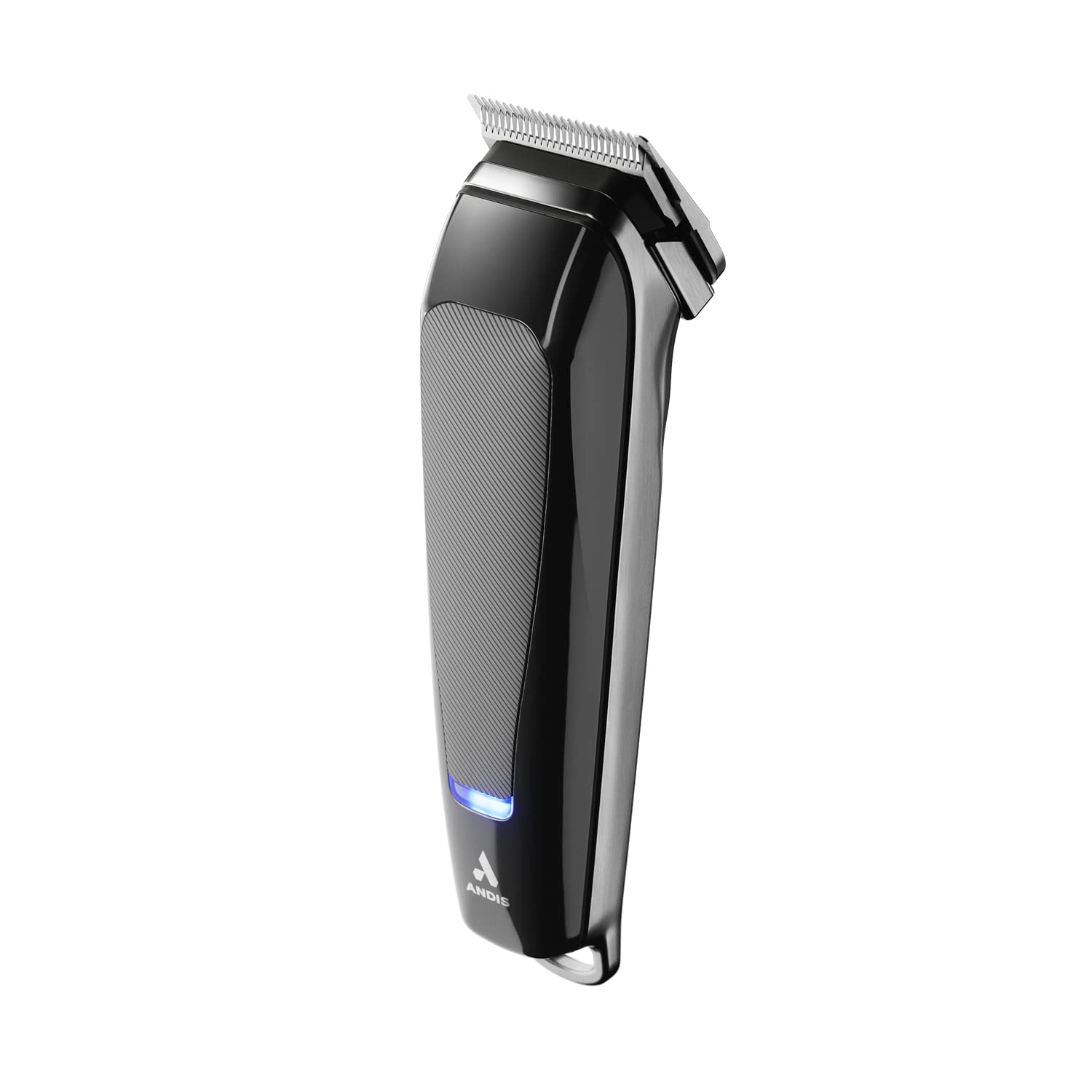 White Smoke Andis 86000 reVITE Cordless Lithium-Ion Adjustable Fade Hair Cutting Clipper with Stainless Steel Blade - Black