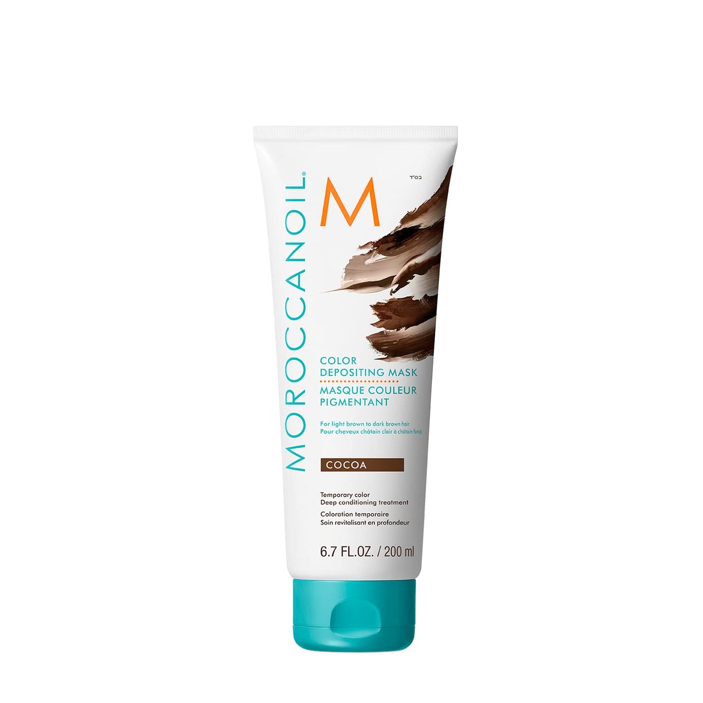 White Smoke Moroccanoil Color Depositing Mask, Cocoa, 6.7 oz