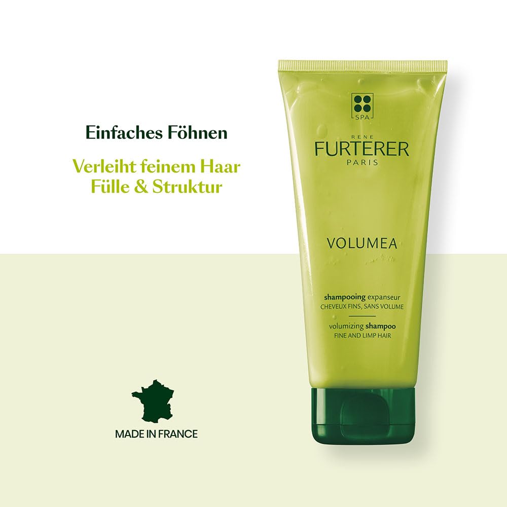 Beige Rene Furterer VOLUMEA Volumizing Shampoo - For Fine, Limp Hair - Thickening & Volumizing - SLS Free