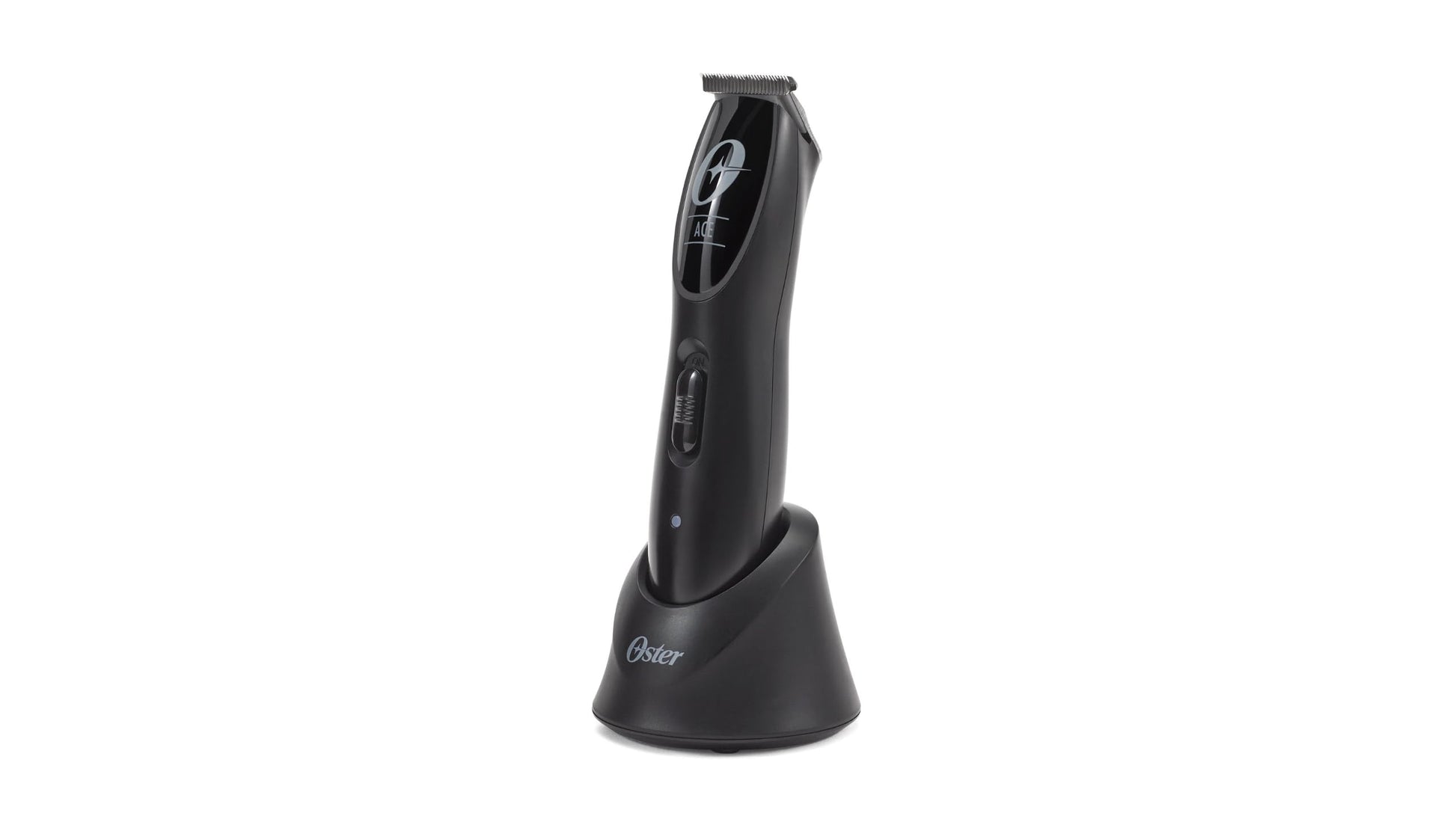 White Smoke Oster Cordless Ace T Blade Clipper Finisher with Neck Brush