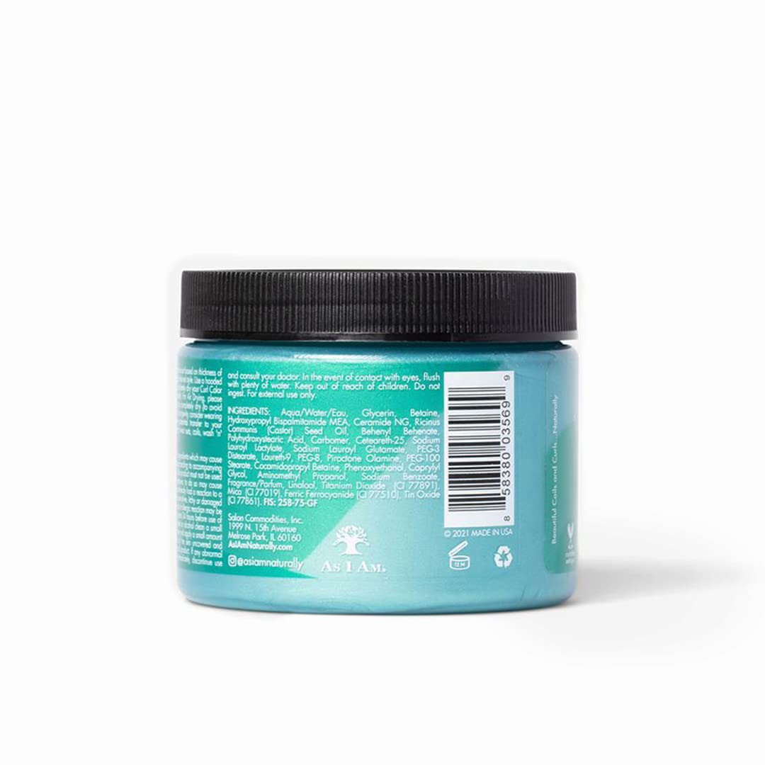 White Smoke As I Am Curl Color - 6 ounce and Curling Gel Temporary