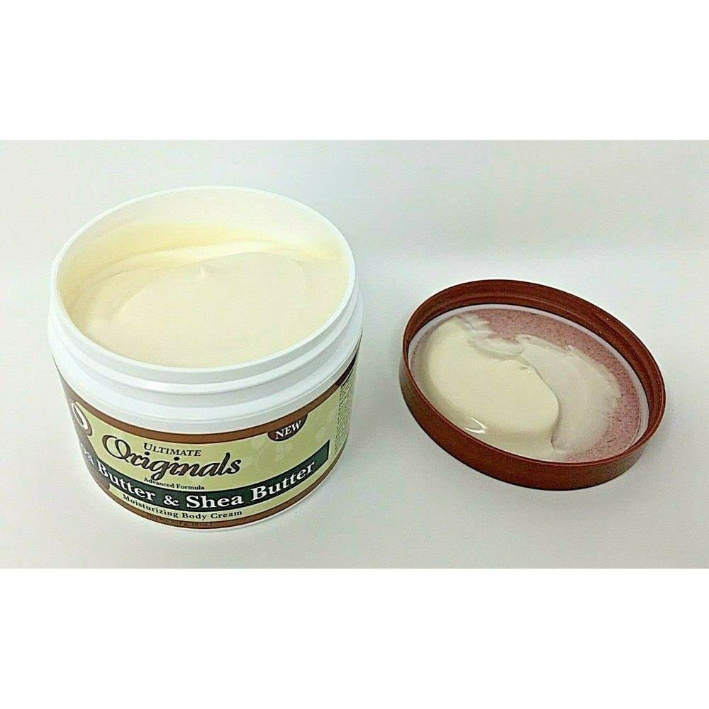 Lavender Originals by Africa's Best Cocoa Butter & Shea Butter Moisturizing Body Cream, Superior Blend of Natural Ingredients for Velvety Smooth, Nourished Skin, 8oz Jar