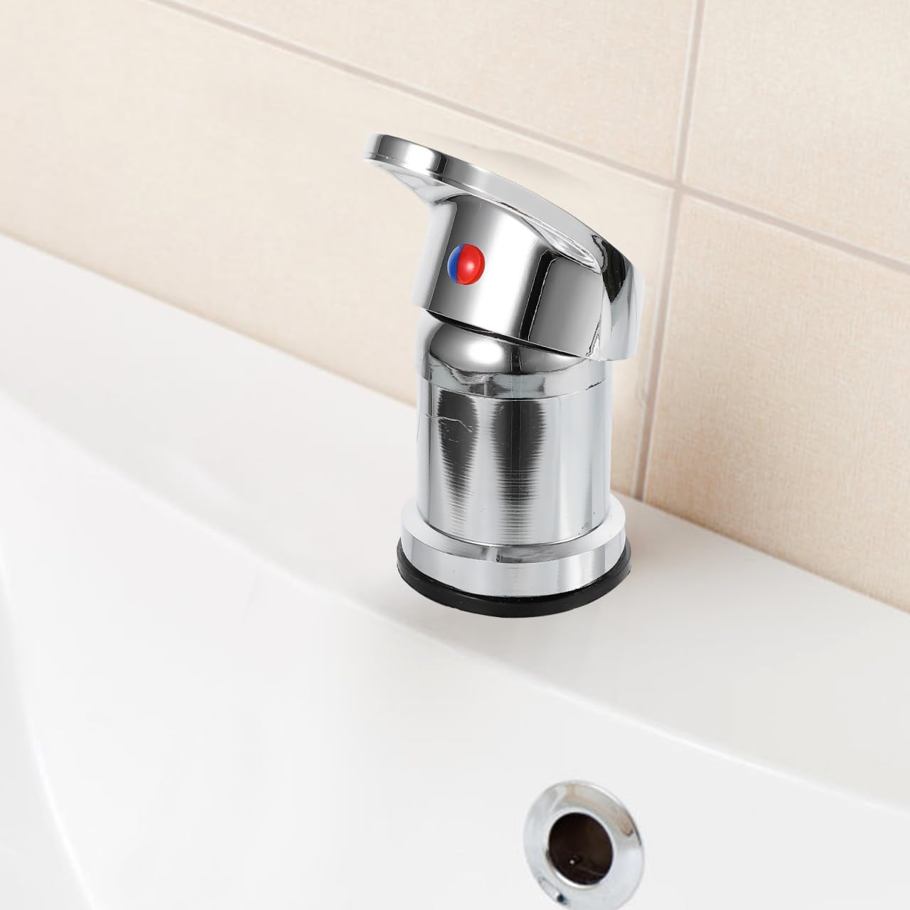 Lavender Beaupretty Professional Hair Salon Faucet Hot Cold Water Mixing Valve Tap for Shampoo Bed and Salon Sink Easy Installation Durable 5.31X3.34X1.85 Inch