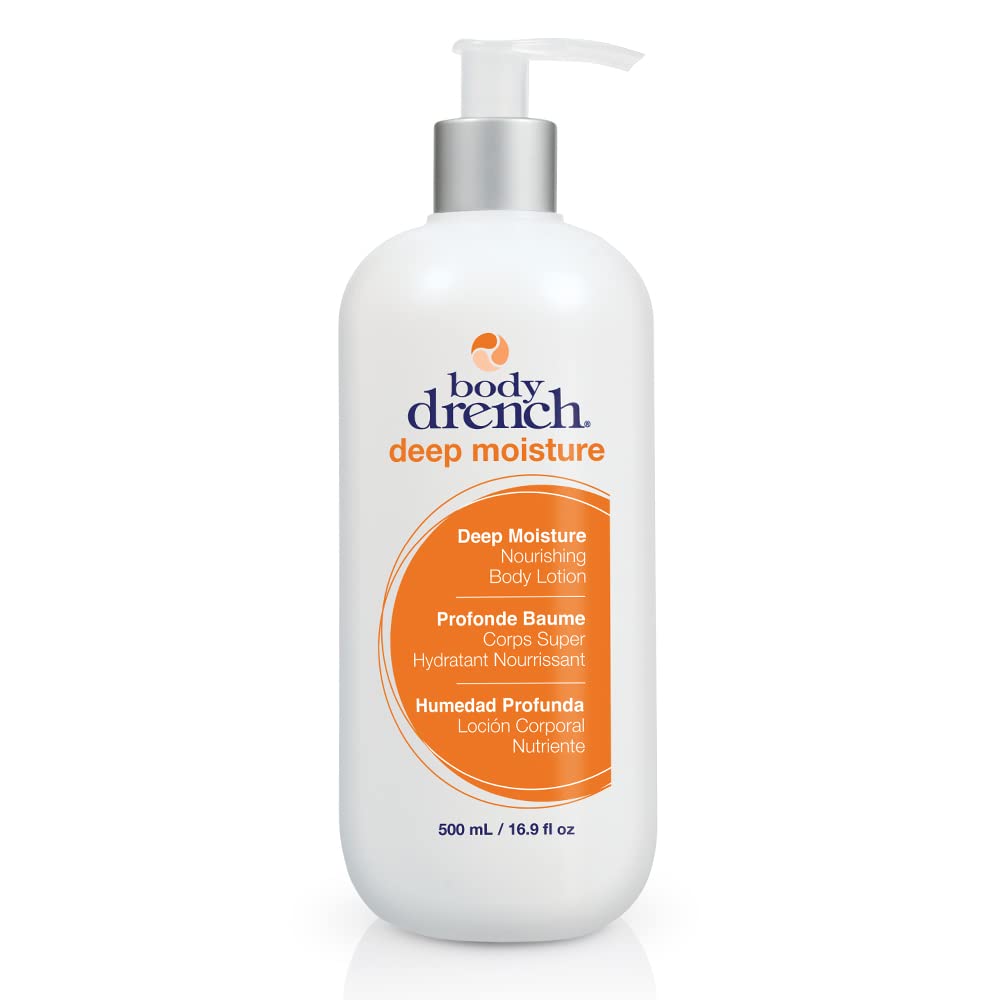 White Smoke Body Drench Moisturizing Body Lotion - Nourishing & Hydrating Moisturizer Unscented Lotion for All Skin Types, Dry Skin Relief, 16.9 fl oz