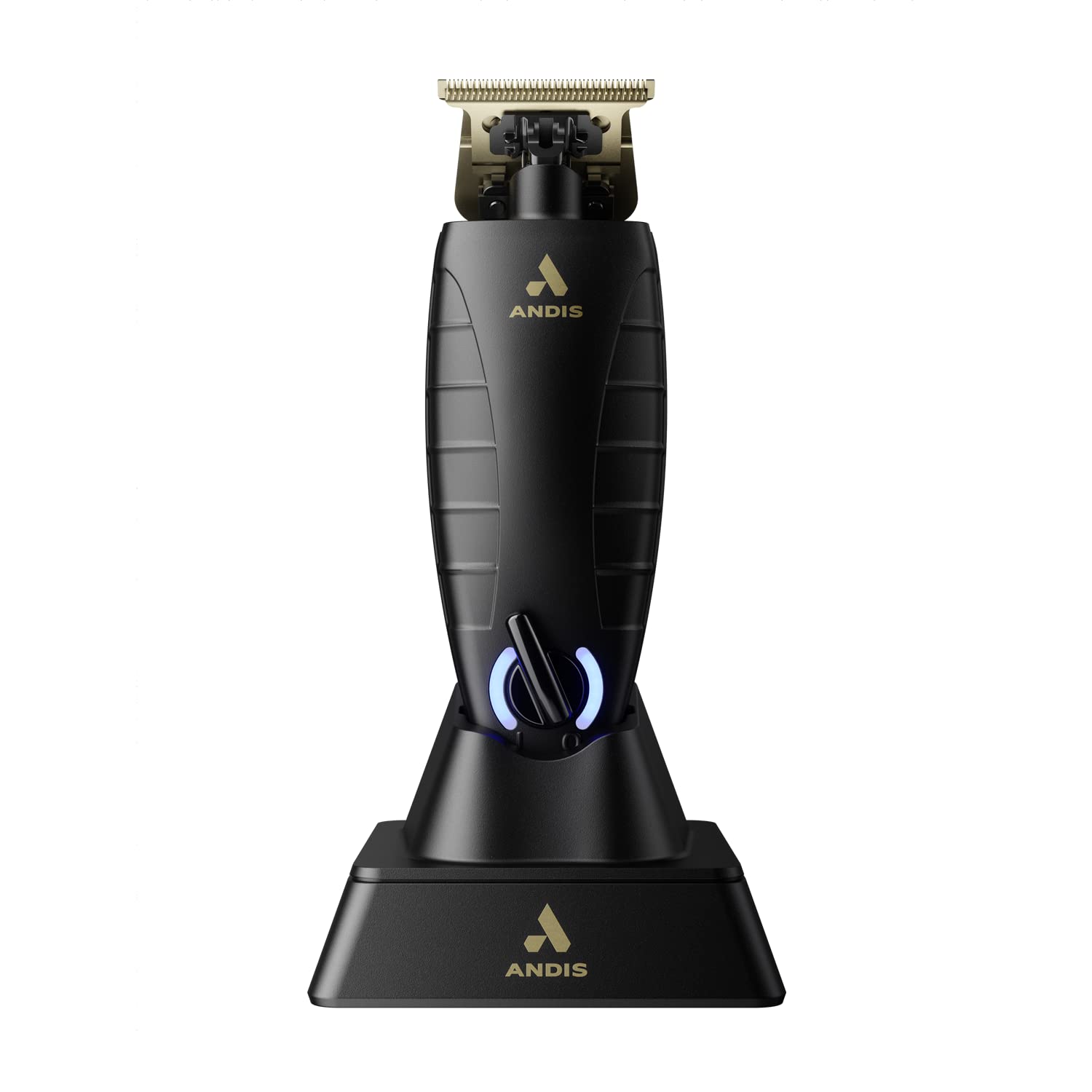 White Smoke Andis 74150 GTX-EXO Professional Cord/Cordless Lithium-ion Electric Beard & Hair Trimmer with Charging Stand, Black