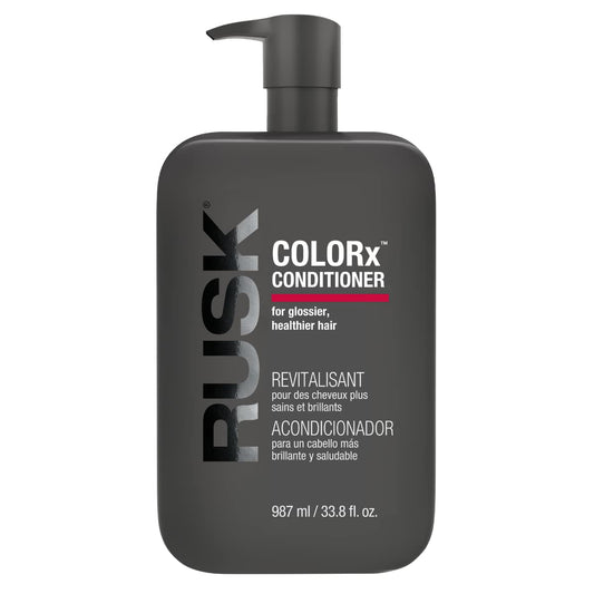Dark Slate Gray RUSK COLORx Color Care, Weightless Conditioner, Repairs and Conditions, Extend and Protect Color From Fading Up To 35 Washes, 33 oz