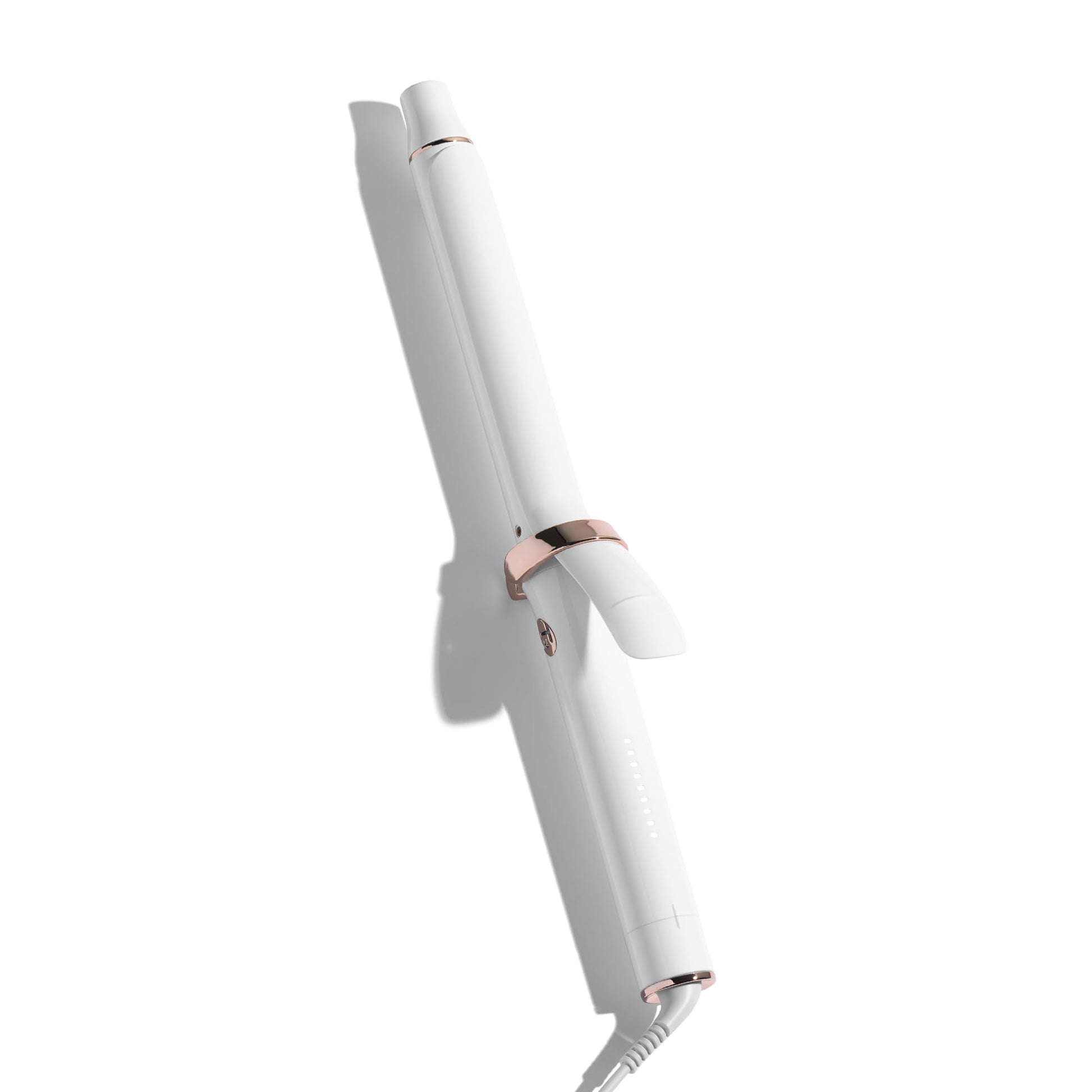 White Smoke T3 SinglePass Curl X Extra-Long Barrel 1", 1.25", 1.5" Curling Iron with 9 Heat Settings and Ceramic Barrel for Fast Styling and Lasting Results on All Hair Types