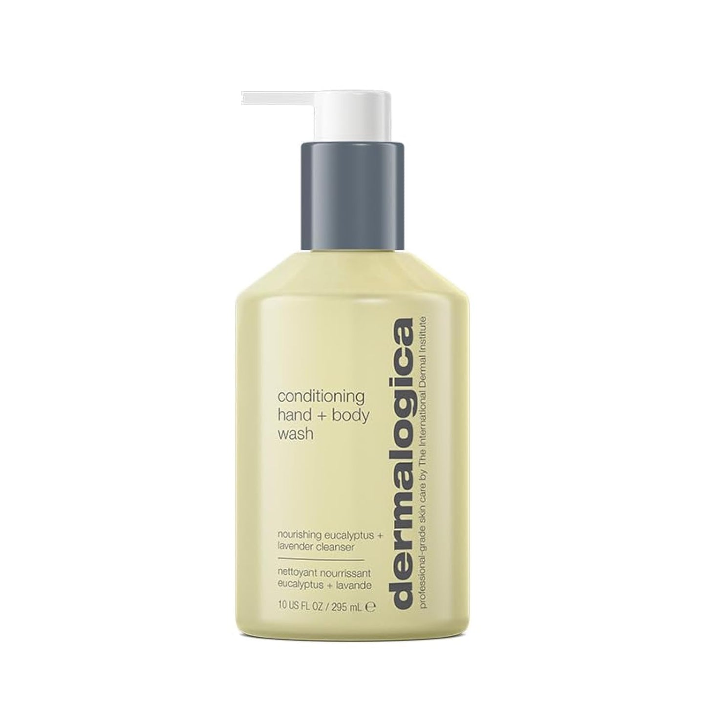 White Smoke Dermalogica Conditioning Hand + Body Wash (10 Fl Oz) Shower Gel with Tea Tree Oil and Eucalyptus Oil - Gently Conditions and Cleanses