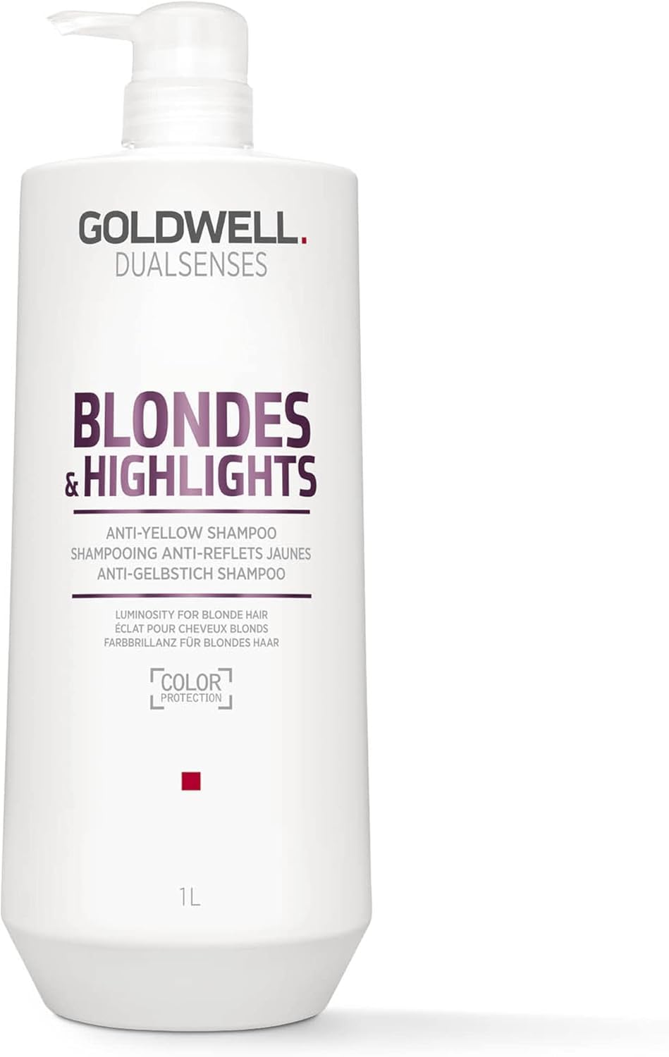 White Smoke Goldwell Dualsenses Blondes & Highlights Anti-Yellow Shampoo 1L