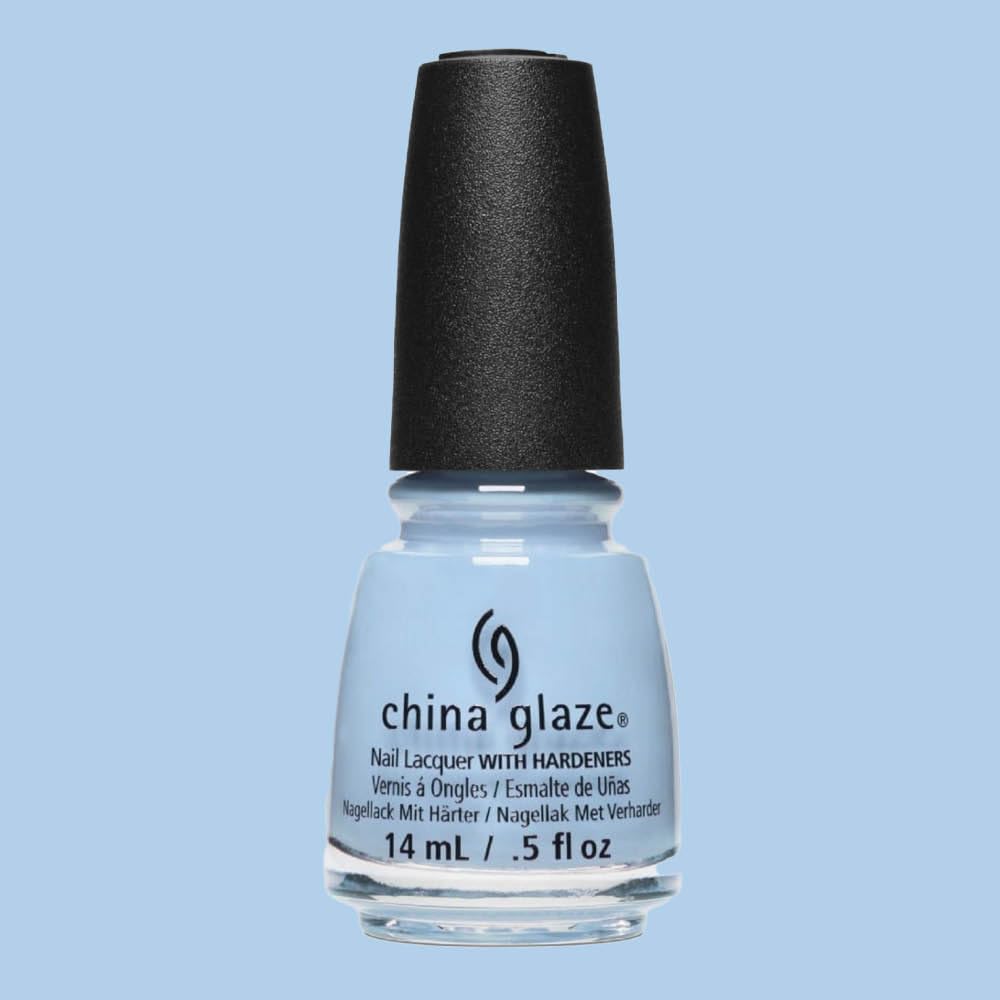 Light Steel Blue China Glaze Nail Polish, Water-Falling In Love 1604