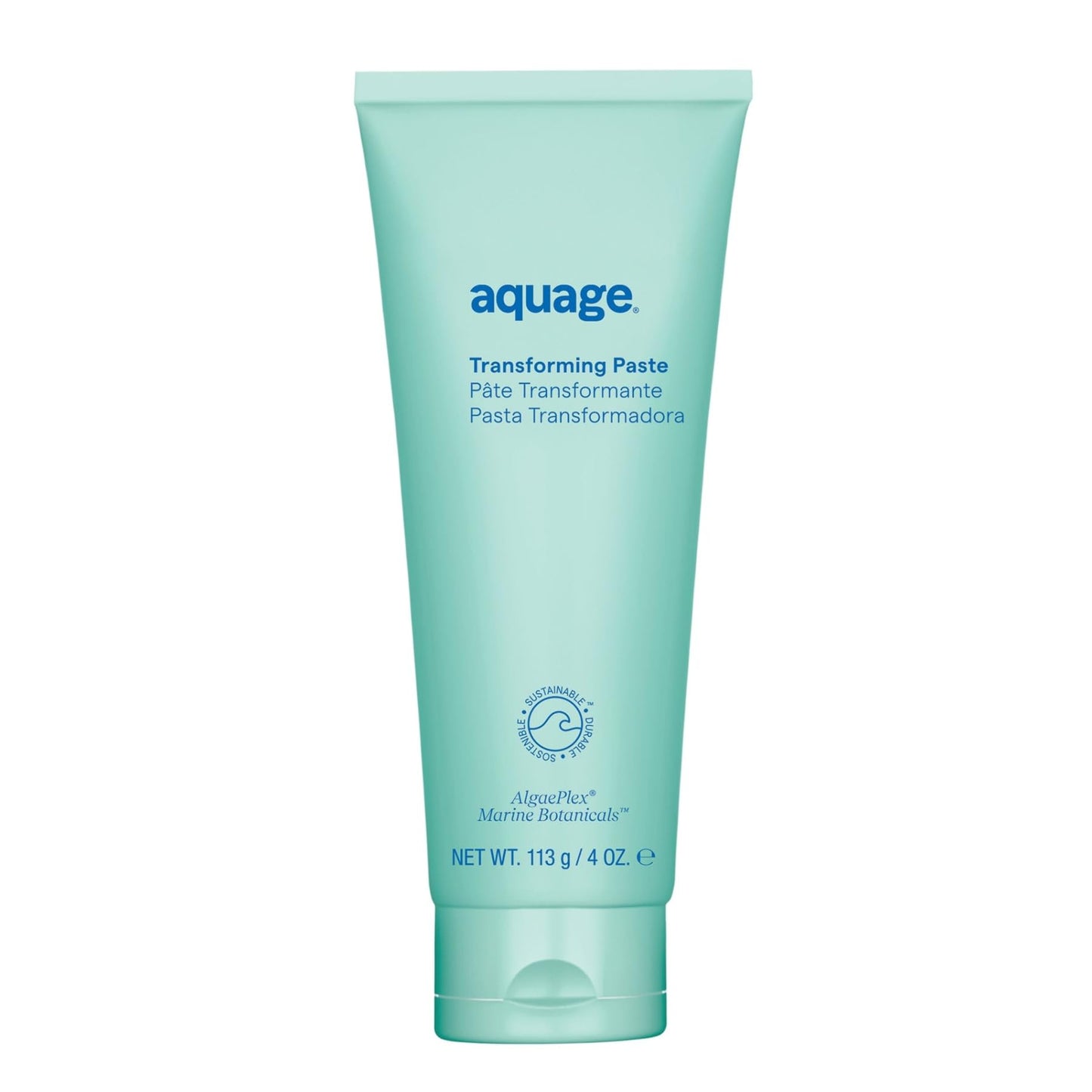 White Smoke Aquage Transforming Paste - Texturizing Hair Paste for Women and Men - Matte Styling Cream with Flexible Hold and Definition for Short Hair (5 oz)