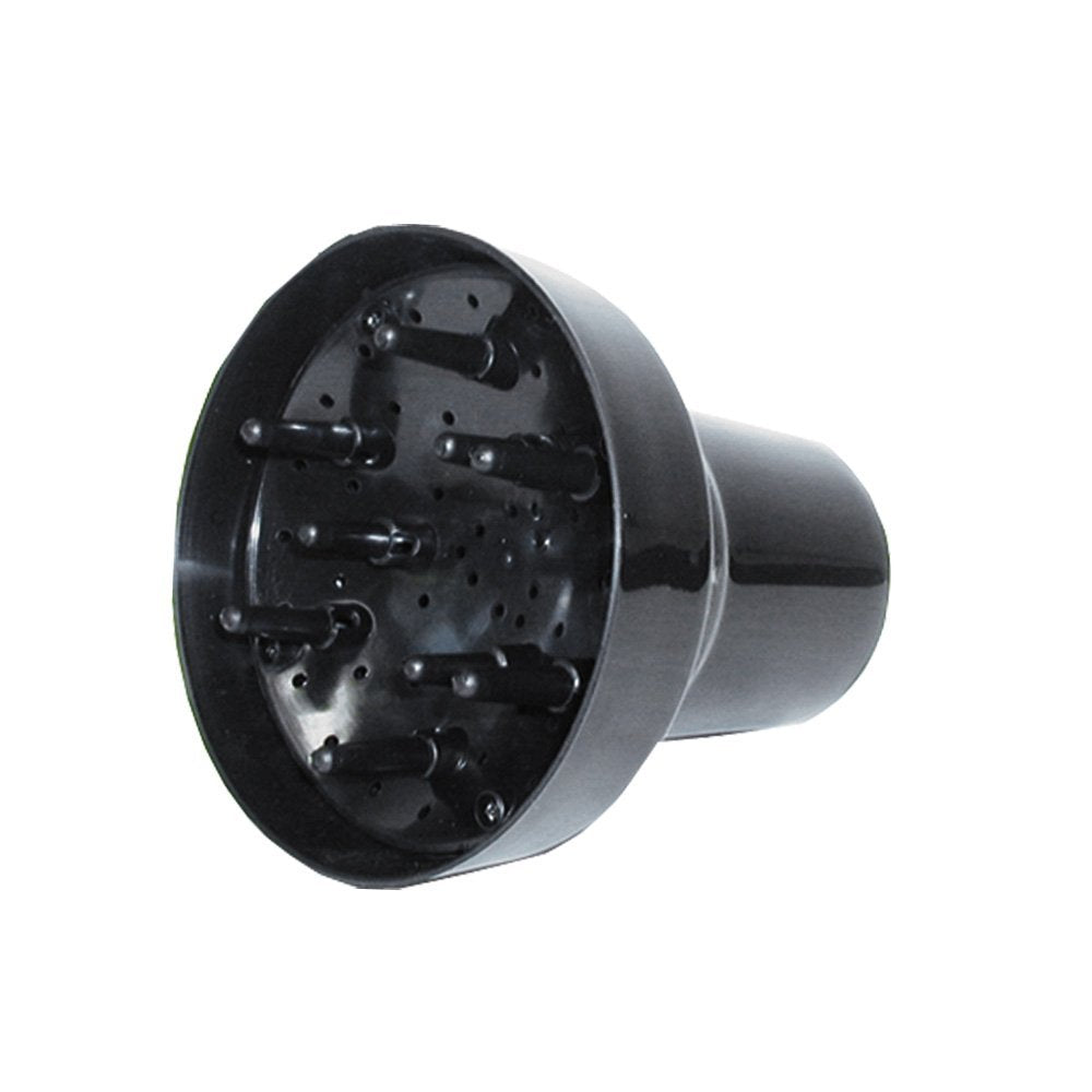 White Smoke Burmax Soft 'N Style Salon Dryer Metal Band Finger Diffuser Attachment Hd-Fad-7