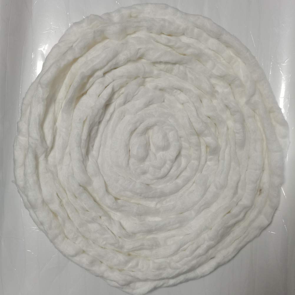 Dark Gray Cotton Beauty Coil 100% Cotton Strips for Hair Perms Cleaning Manicures Pedicures and Salon Care
