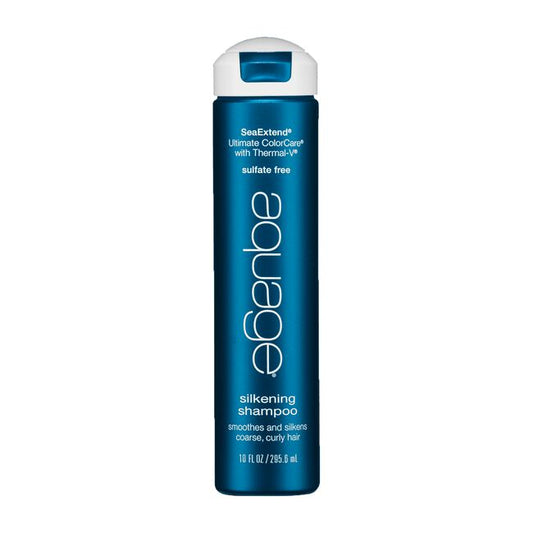 Dark Cyan Aquage SeaExtend Silkening Shampoo