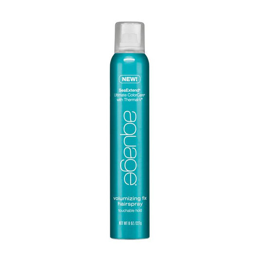 Dark Cyan Aquage SeaExtend Volumizing Fix Hairspray