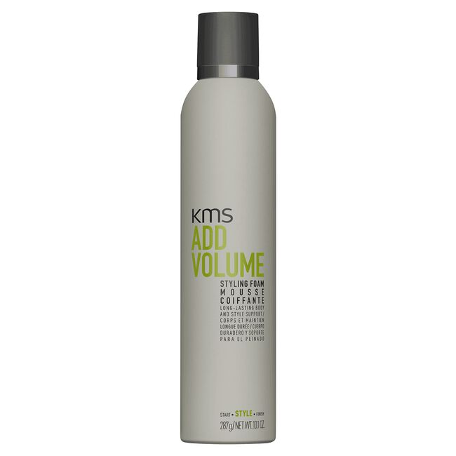 Dark Gray KMS ADDVOLUME Styling Foam