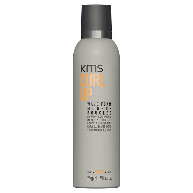 Dark Gray KMS CURLUP Wave Foam