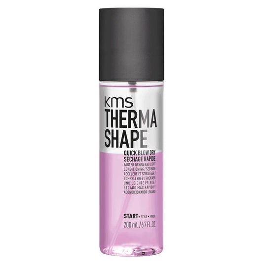 Dark Slate Gray KMS THERMASHAPE Quick Blow Dry Spray