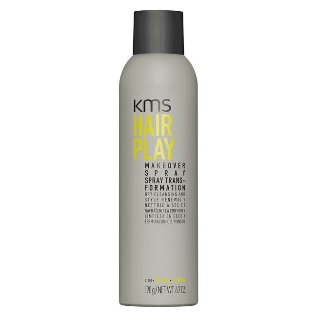 Dark Gray KMS HAIRPLAY Makeover Spray