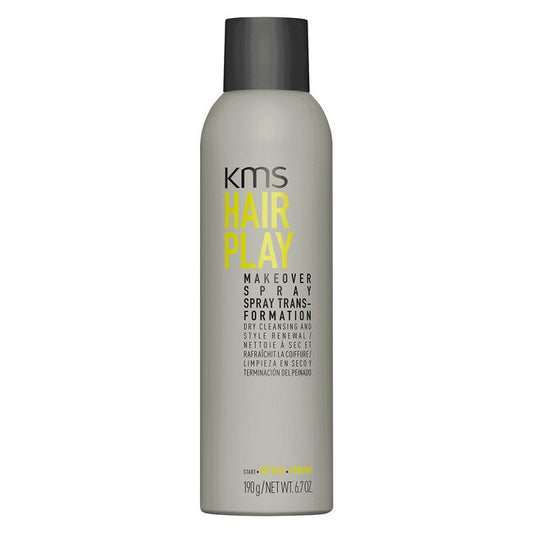 Dark Gray KMS HAIRPLAY Makeover Spray