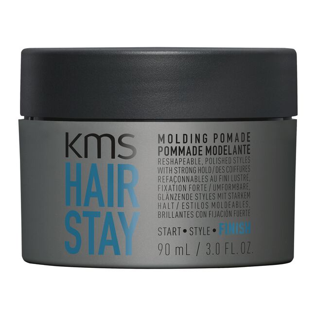 Dark Slate Gray KMS HAIRSTAY Molding Pomade