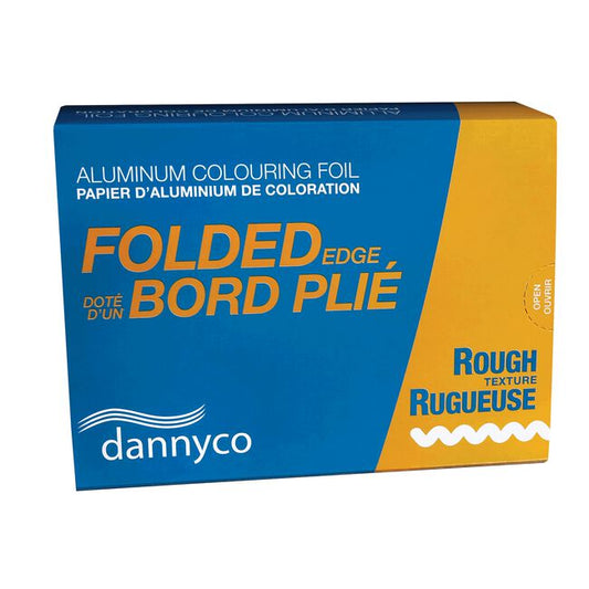 Dark Cyan Dannyco Sundries Rough Texture Pre-Cut Foil Sheets with Folded Edge - Light - 5x7