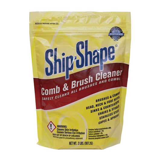 White Smoke BlueCo Brands Ship-Shape Comb & Brush Cleaner