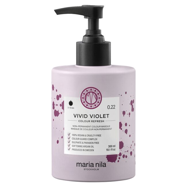 White Smoke Maria Nila Colour Refresh Vivid Violet 0.22