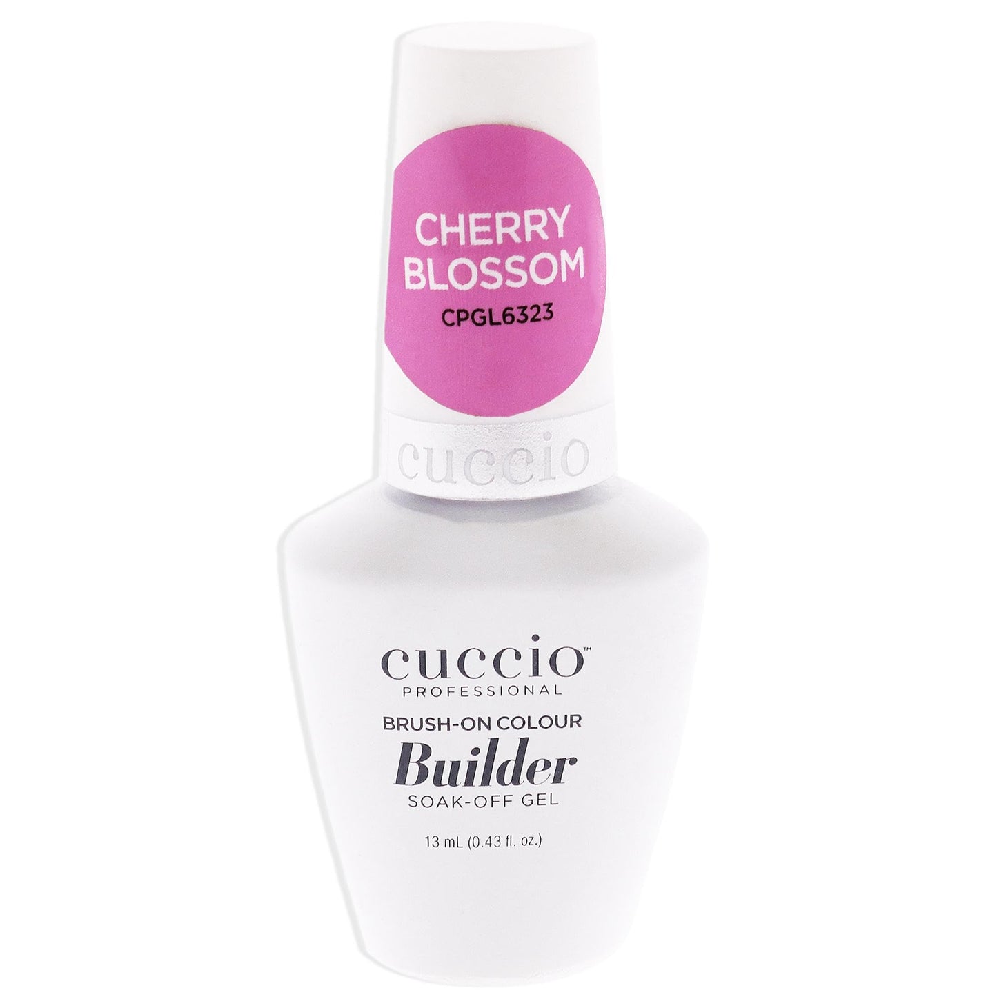 White Smoke Cuccio Pro Brush-On Colour Builder Soak Off Gel - LED and UV Self-Leveling Lightweight Formula - Camouflages Re-Growth and Corrects Uneven Nail Beds - Base Coat - Cherry Blossom - 0.43 oz