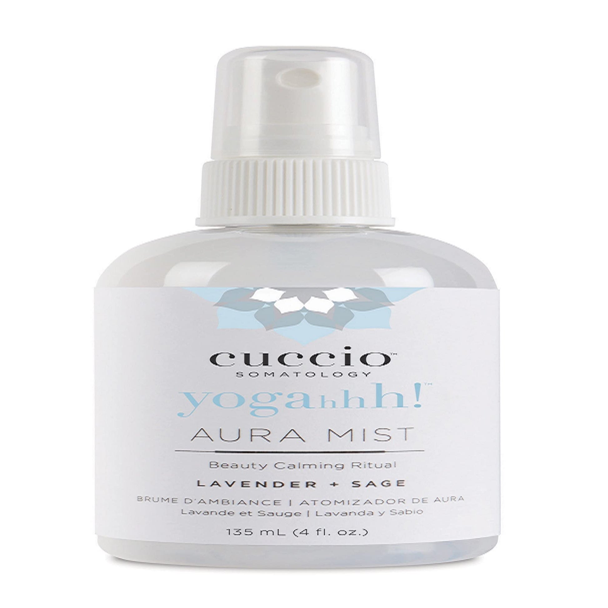 White Smoke Cuccio Somatology Yogahhh Aura Mist by Cuccio for Unisex - 4 oz Mist