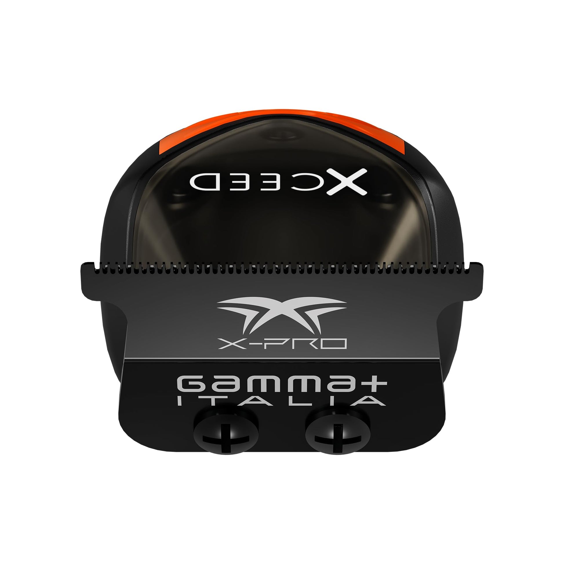 Black GAMMA+ XCeed Cordless Hair Trimmer for Men, Professional for Barbers, USB-C Rechargeable with 6 Blade Guards