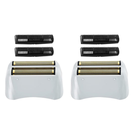 White Smoke Pro Shaver Replacement Foil & Cutter Compatible With Andis 17150(TS-1)/17155/17200 shaver ProFoil Lithium replacement,2 Count