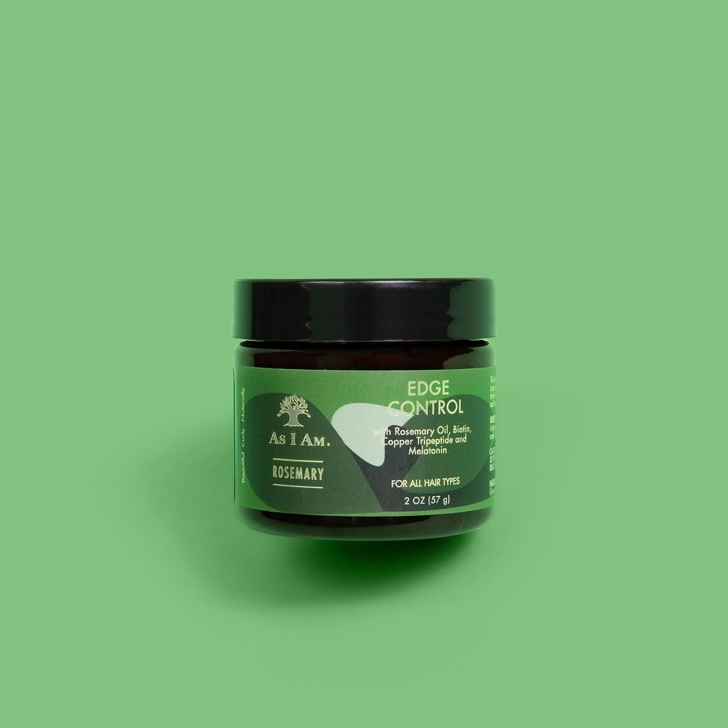 Black As I Am Rosemary Edge Control 2 oz - with Biotin & Saw Palmetto