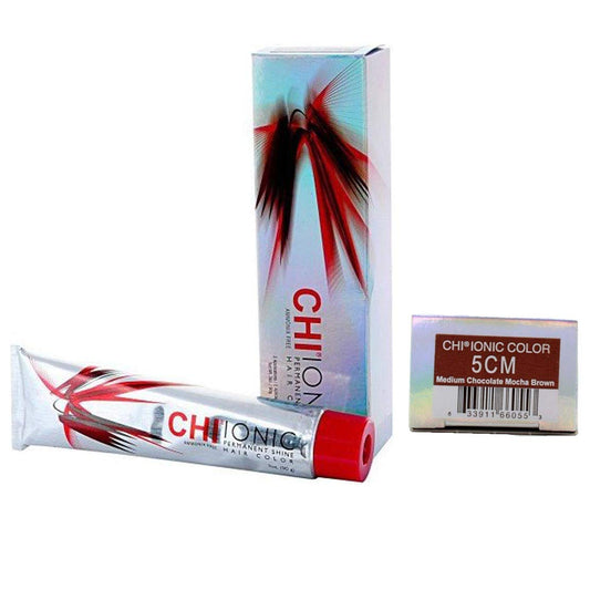 White Smoke Farouk Chi Ionic Permanent Shine Hair Color 5CM (3oz/tube)