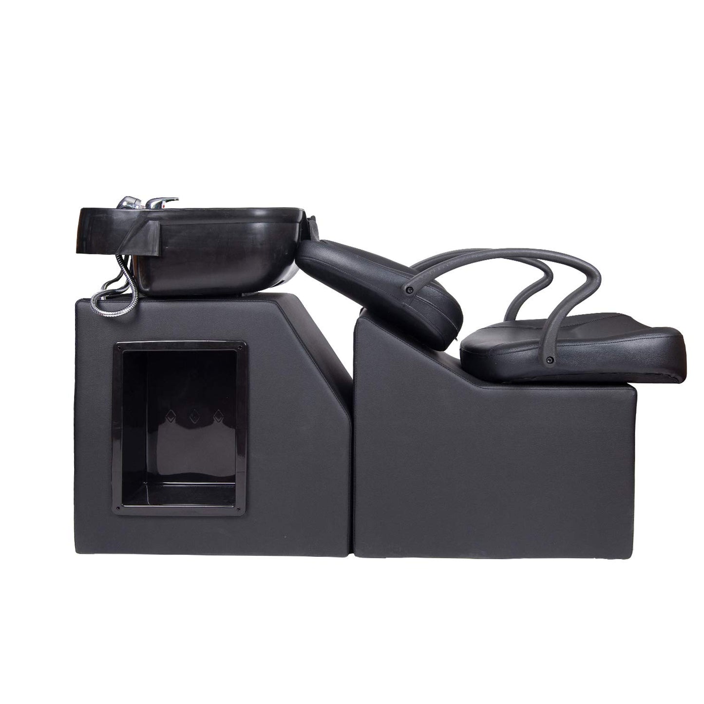 Dark Slate Gray Polar Aurora New Backwash Barber Chair ABS Plastic Shampoo Bowl Sink Unit Station Spa Salon Equipment