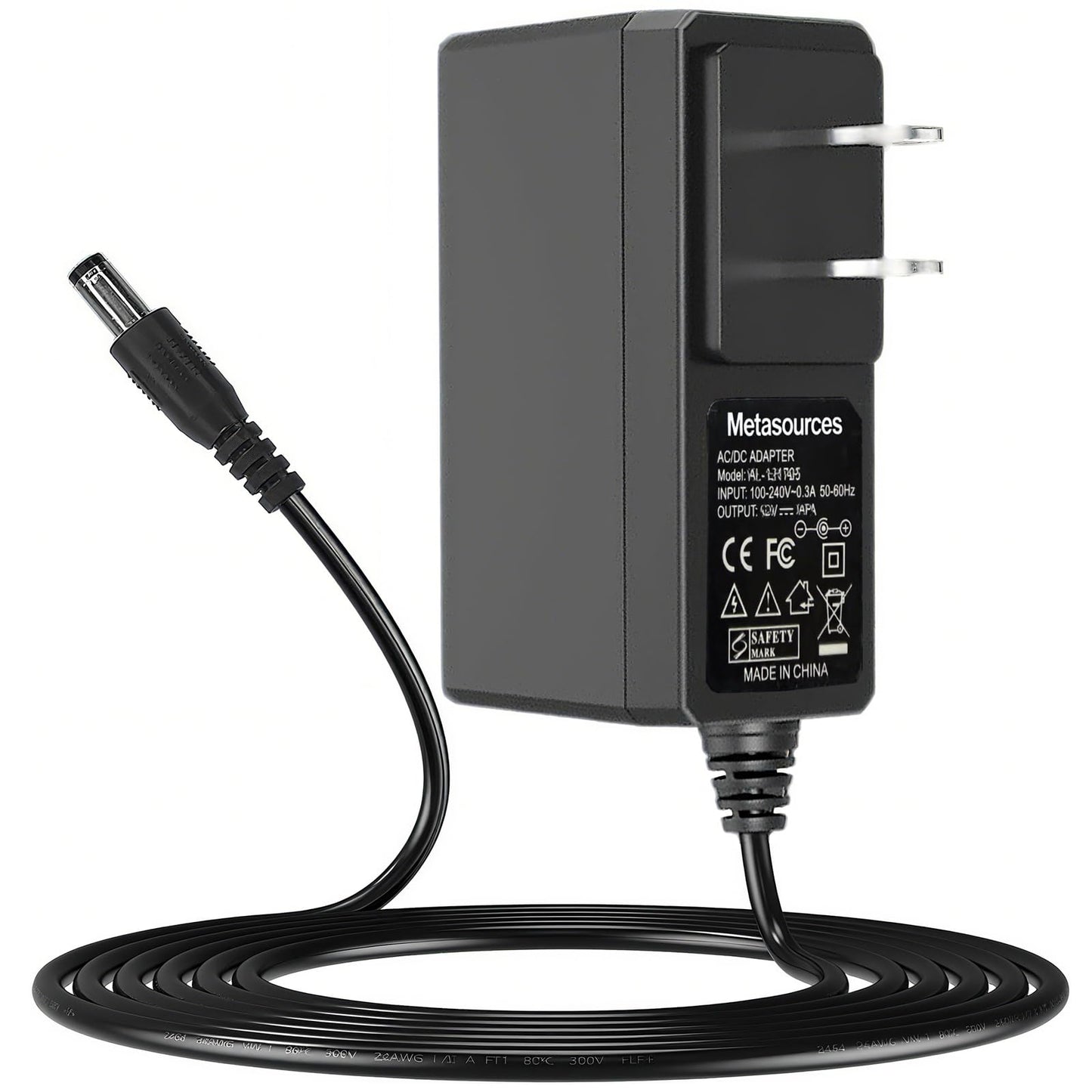 White Smoke Metasources 12V AC/DC Adapter Compatible with Sephora by O-P-I SG900 gelshine LED Light Lamp Nail Dryer GS900 Nicole O.P.I OPI OP1 NG900 0PI W&T-AD18W120080B(C) DC12V 800mA Power Supply Charger