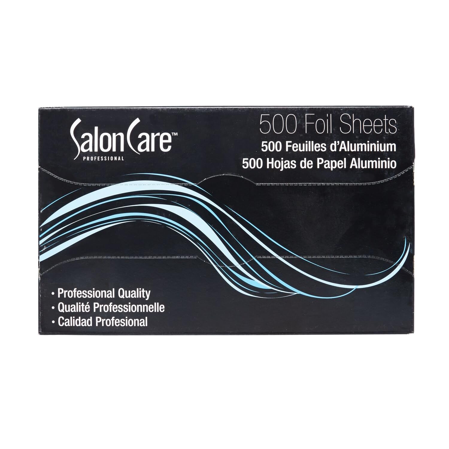 Dark Slate Gray Salon Care FullSize Foil Sheets 500 Count
