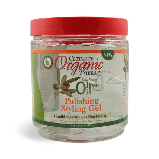 Dark Gray Africa's Best Organics Olive Oil Styling Gel 15 oz