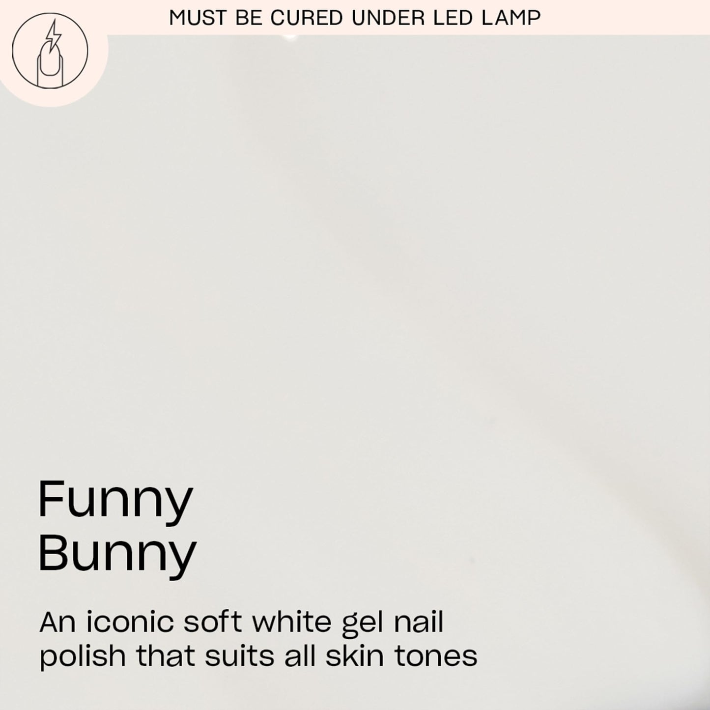 Antique White OPI GelColor Iconic Gel Nail Polish + System Bundle | Super Base Coat + Funny Bunny, Sheer Soft White Crème UV Cure Gel Polish + Super Gloss Top Coat