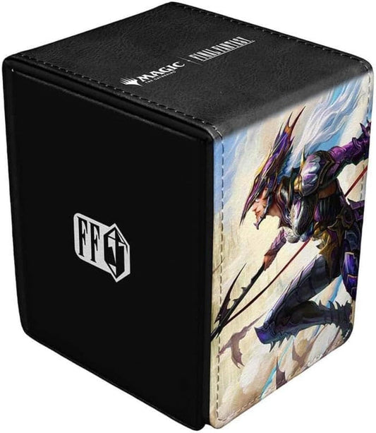 Black Ultra Pro Magic: The Gathering Alcove Flip Deck Box Final Fantasy Kain, Traitorous Dragoon